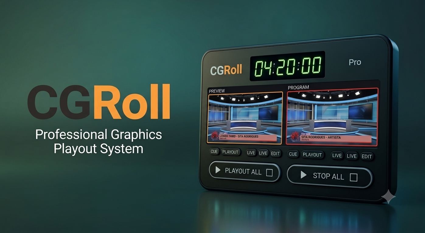 CGRoll Graphics Playout Interface